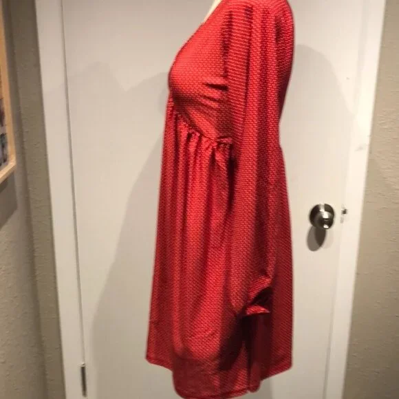 SACRED THREADS RED MINI DRESS NWT BOHO STYLE - Picture 11 of 14